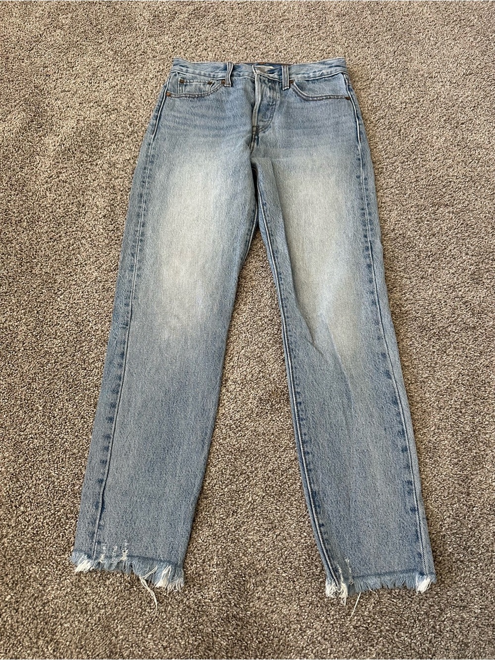 Levi's Button Fly Wedgie Jeans